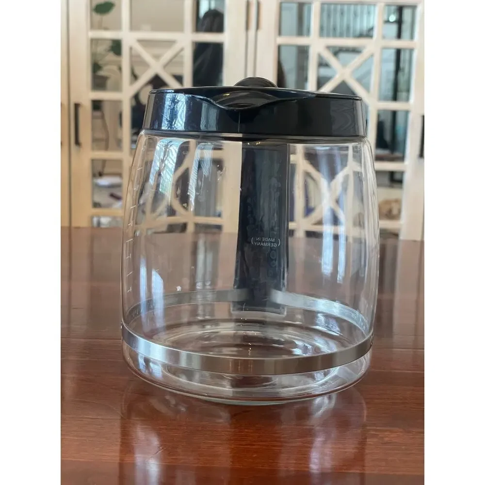 Cuisinart 12 Cup Replacement Coffee Carafe Black Glass